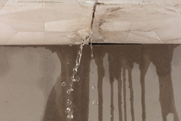 Professional Burst Pipe Cleanup technician working in Succasunna, NJ